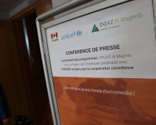 Conférence de presse – partenariat INJAZ Al-Maghrib et l’UNICEF
