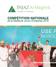 Plaquette de la Compétition Nationale de la Meilleure Junior Entreprise 2016